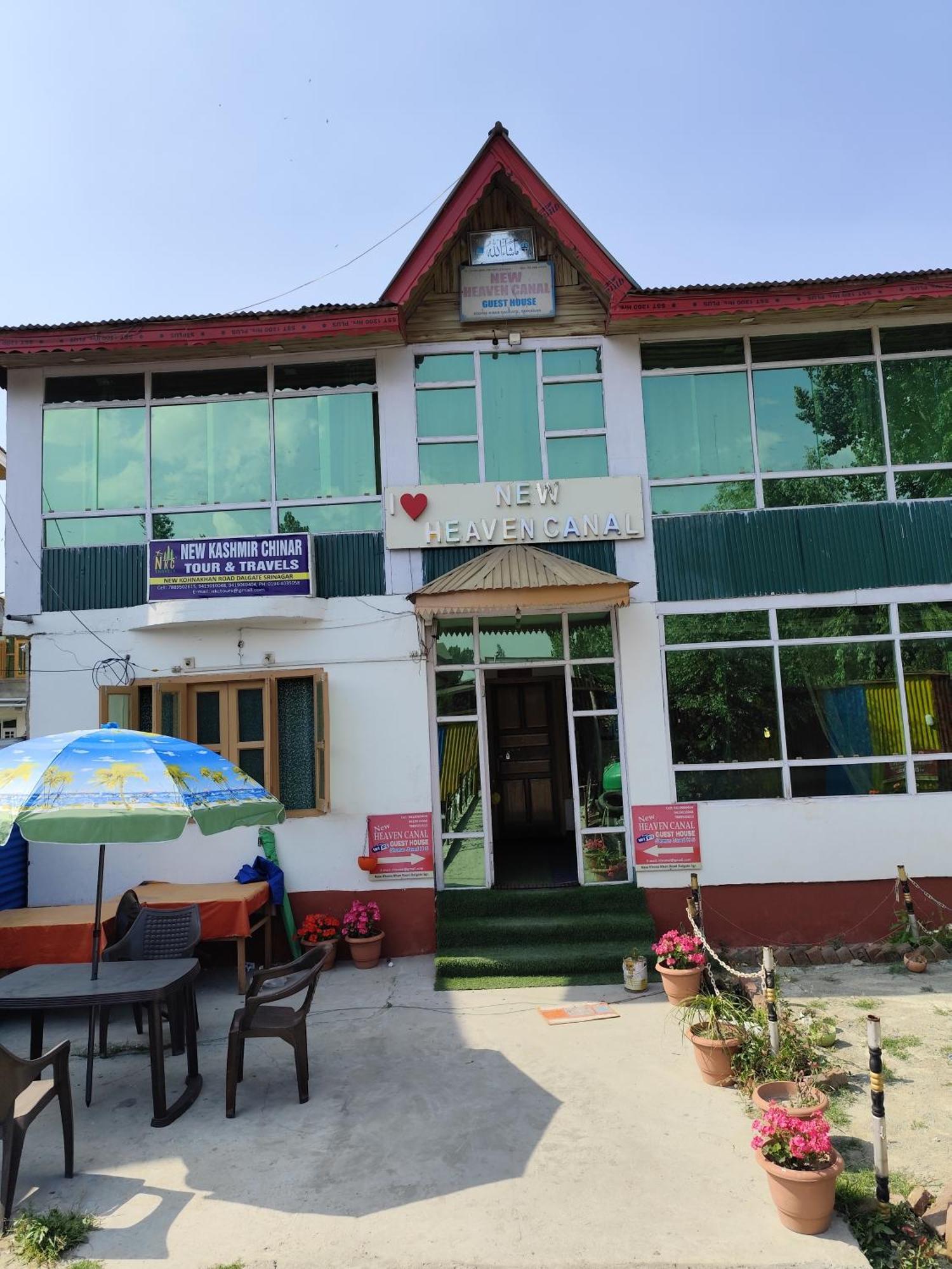 Hotel New Heaven Canal Srīnagar 外观 照片